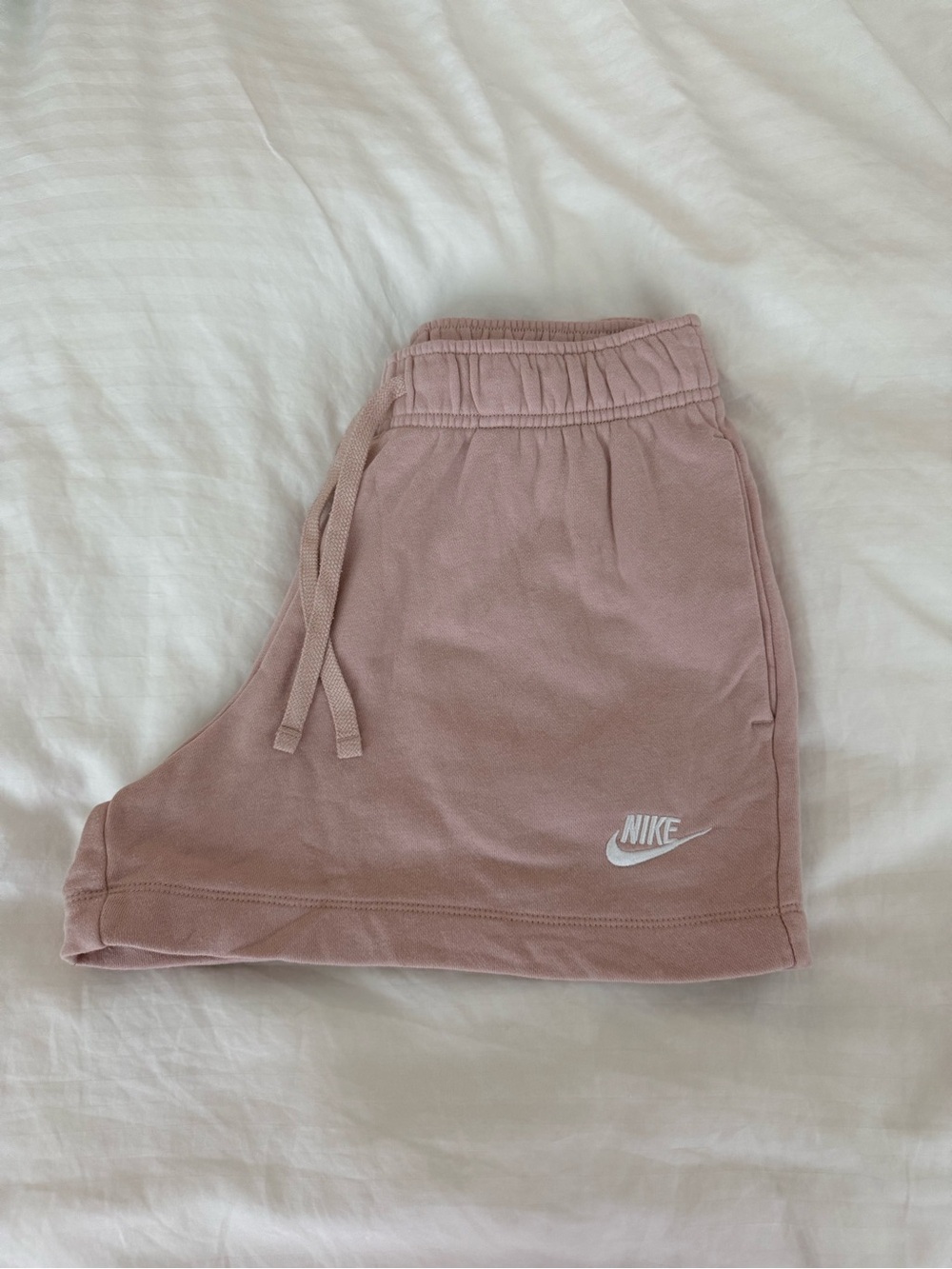 Nike Dusty Rose Drawstring Lounge Shorts